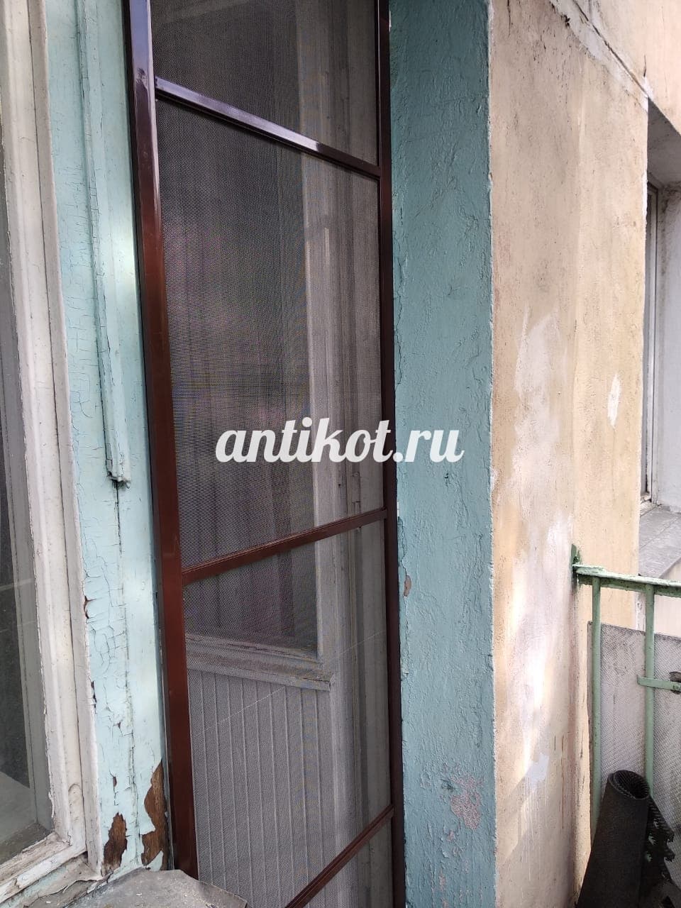 Setka Dver Antikoshka Na Balkon V Moskve Antikot Ru